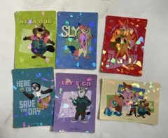 映画【ズートピア2】ナムコキャンペーン　ステッカー　まとめ売り　ニック　ジュディ