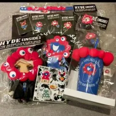 万博　ミャクミャク　限定　HYDE ライブ　公式　ぬいぐるみ　バッジ　トート 万博 ミャクミャク 限定 HYDE ライブ 公式 ぬいぐるみ バッジ トート