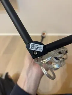 BARREL AKOND フロアーランプスタンド アコン ブラック 74cm