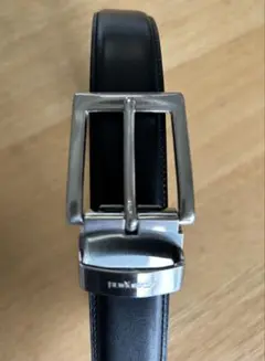 美品 NEWYORKER 黒 レザーベルト