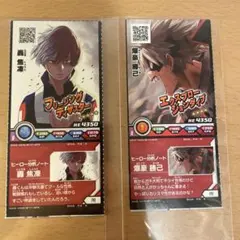 爆豪勝己　轟焦凍　バースデー　XR＋＋　コメント付き　ヒロバト　カード　レア 僕のヒーローアカデミア』バースデイコレクションカード2025