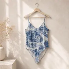 新品未使用 H&M トワルドジュイ風ボディスーツ M/Pのサムネイル