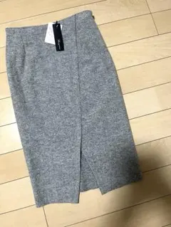 未使用品　Loungedress ラウンジドレス　グレー タイトスカート