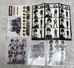 SnowMan KISSIN' MY LIPS クリアファイル　シール