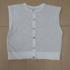 ★しまむら HK WORKS LONDON ボタンベスト★