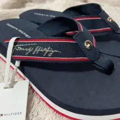 新品タグ付 TOMMY HILFIGER ビーチサンダル 約23.5のサムネイル