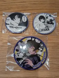 ブルーロック プリンセスカフェ 蜂楽 廻 缶バッジ 3個セット