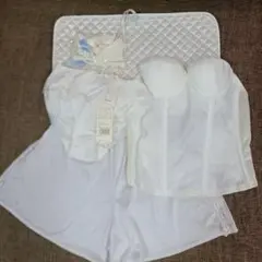 ホワイト ブライダルインナー セットケース付き　 Mサイズ