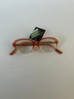 デッドストック　ビンテージメガネ　レトロな老眼鏡+4.5