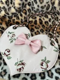 【非売品】Jesus Diamanteジーザスディアマンテ 薔薇柄ハートバッグ