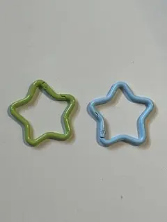 nya！様　星型キーホルダー 2色セット