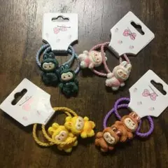 ラブブ　ヘアアクセサリー　4種セット