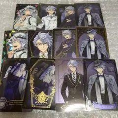 ディズニー ツイステ アズール カード 12枚セット ウエハース