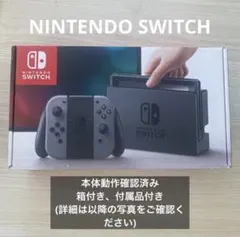 Nintendo Switch 本体 グレー