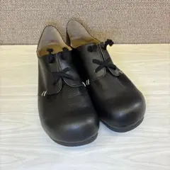 【未使用級】maRe maRe ゴム紐コンフォートシューズ 人工皮革 Mサイズ