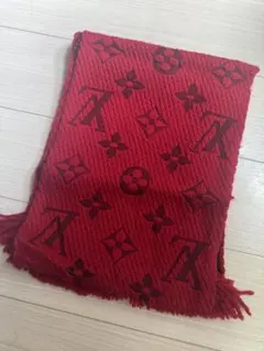 ⭐︎安心鑑定可⭐︎ルイヴィトン マフラー カシミヤ100% レッド ⭐︎安心鑑定可⭐︎ルイヴィトン マフラー カシミヤ100% レッド