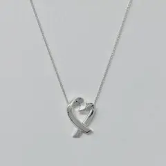 【極美品】ティファニー ラビングハートネックレス SV925