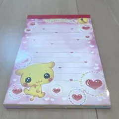 平成 メモ帳 ふわりん Heart wanwan カミオジャパン