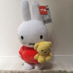 ミッフィーぬいぐるみ ミッフィー with ぬいぐるみ くまちゃんのサムネイル