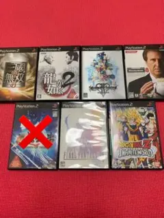 【まとめ売り】1枚300円〜　PS2ソフト