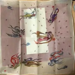 奈良絵　ハンカチ2点