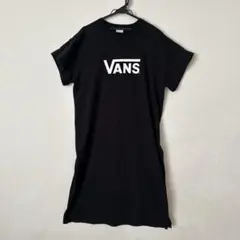 VANS ブラック 半袖ワンピース