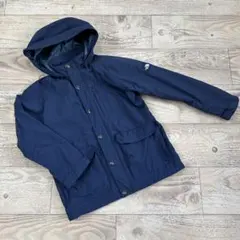 ノースフェイス　ウインドブレーカー　ネイビー　130