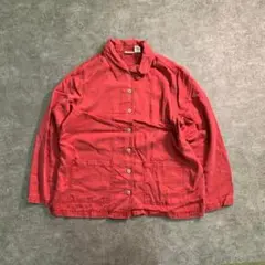 7TBS1 【CHEROKEE】90’s 無地シャツ XL アメカジ 古着