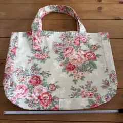 Cath Kidston ラミネート　フラワープリント トートバッグ