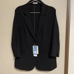 ハニーズ　ジャケット　7分袖　ブラックL