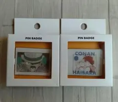 名探偵コナン✕3COINS　ピンバッジ ２点セット