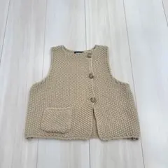 韓国子供服　Aosta ニットベスト