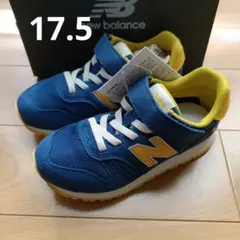 新品未使用 ニューバランス YV373 17.5cm PK2 ブルー イエロー
