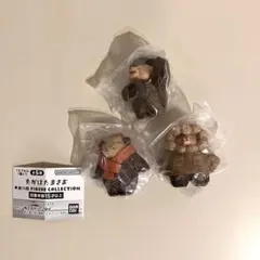 【3種セット】たかはたまさお　木彫り風　FIGURE COLLECTION