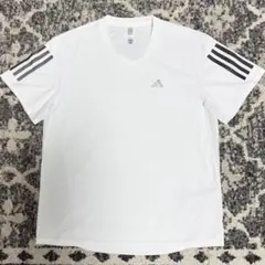 アディダス　オウン ザ ラン 半袖Tシャツ　レディース　ランニング　白