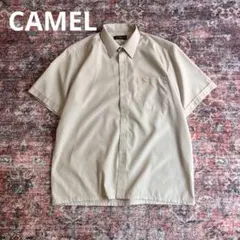 70s〜80s CAMEL 刺繍ロゴ 半袖シャツ ボックスシルエット　短丈のサムネイル