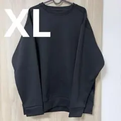 美品 無印良品 ＵＶカット乾きやすいスウェットシャツ 紳士 ＸＬ 黒のサムネイル