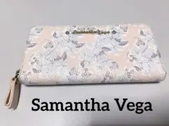 【美品】Samantha Vega 長財布　フラワー
