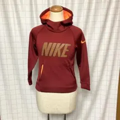 NIKE バーガンディ パーカー