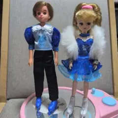 リカちゃんとボーイフレンド 長野オリンピックスケートペア アイス