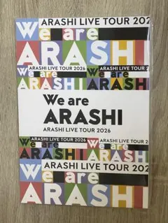嵐 ARASHI LIVE TOUR 2026 We are ARASHI 半券 - メルカリ