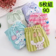 5枚組85〜90cm女の子ショーツ 女の子下着 綿肌着 キャラクター　第252号