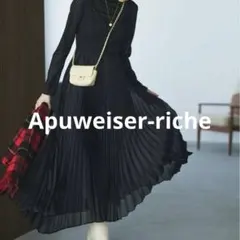 アプワイザーリッシェ　ビスチェキャミワンピース　ブラック