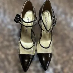 Yves Saint Laurent パンプス クリア ストラップのサムネイル