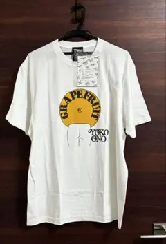 未使用タグ付 ウォーンフリージョン・レノングレープフルーツ Tシャツ ホワイト