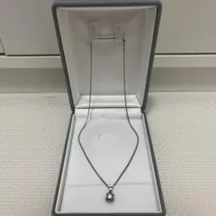 一粒ダイヤモンド ネックレス プラチナ