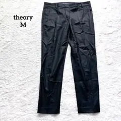 セオリー　カジュアルパンツ　テーパード　薄手　オフィスカジュアル　上品　黒Mのサムネイル