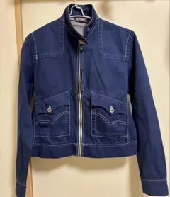 Levi's リーバイス　ジップアップ　ジャケット　ネイビー