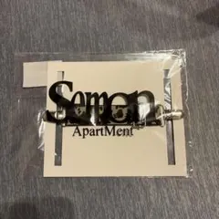 【即日発送】semon apartment ロゴミニクリップ　カウ柄