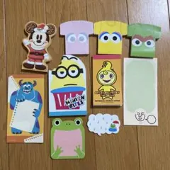 キャラクター メモ用紙セット　まとめ売り